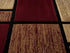 Black, Grey, and Multicolor 3D Carved Modern Area Rug